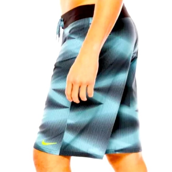 Nike Vapor Stretch Board Swim Waterproof Shorts Size 34 - Picture 4 of 7